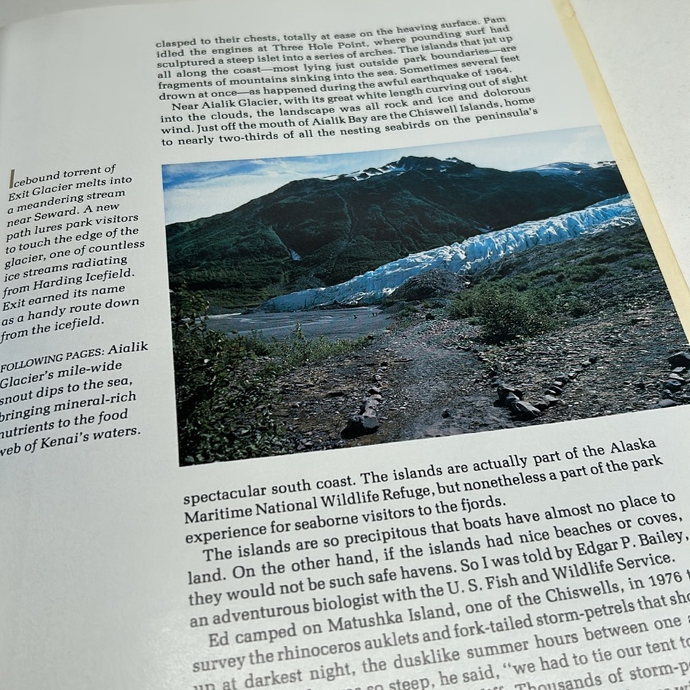 💕 Vintage Alaska's Magnificent Parklands National Geographic Society Book - Picture 16 of 16
